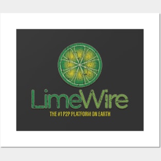 LimeWire P2P 2000 Posters and Art